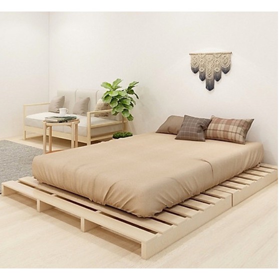 Giường pallet gỗ tl01