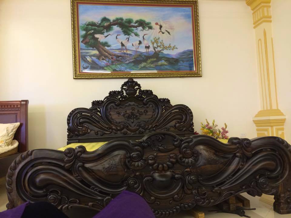GIƯỜNG HỒNG NHỆN TL487