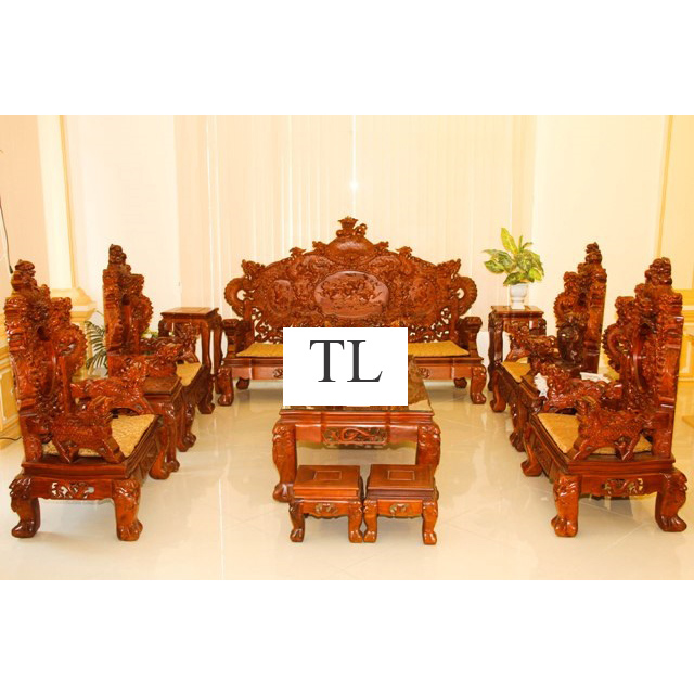 BỘ GHẾ RỒNG ĐỈNH TL492